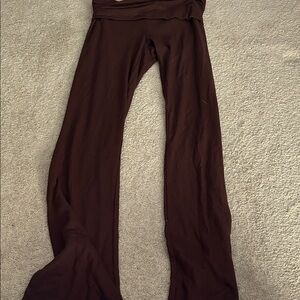 Women's Brown Flared Pants
